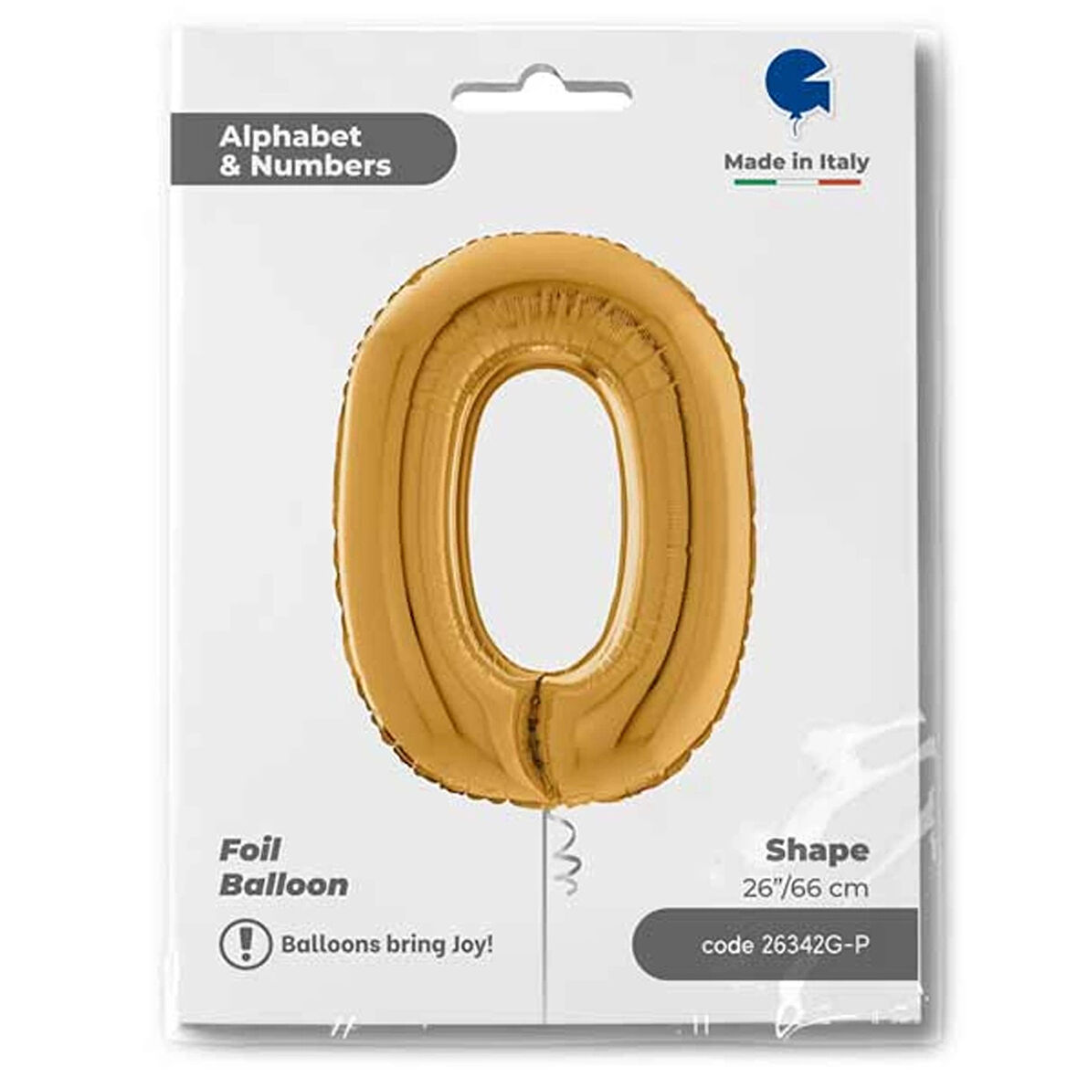 O Harf Supertrend Altın Folyo Balon 26"