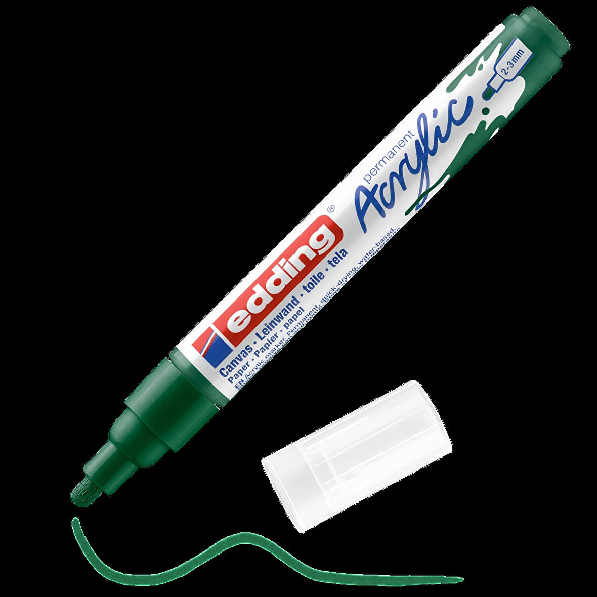 Supertrend 5100 Akrilik Boyama Markörü 2-3 mm YOSUN YEŞİLİ