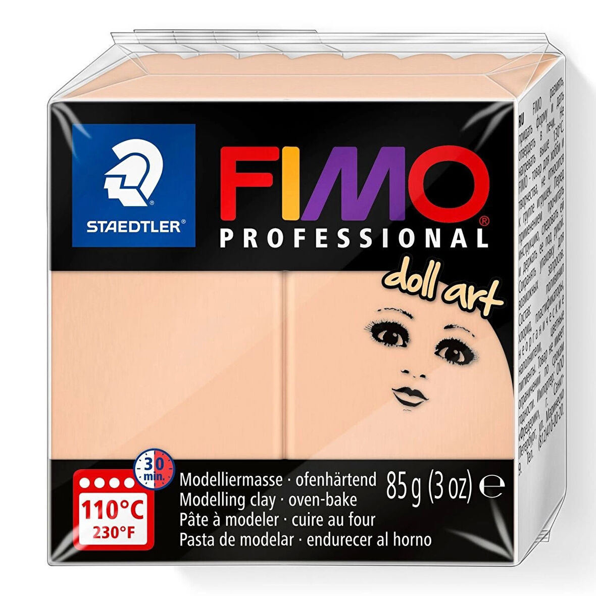 Supertrend Fimo Professional Doll Art Polimer Kil 85 gr. 435 Cameo