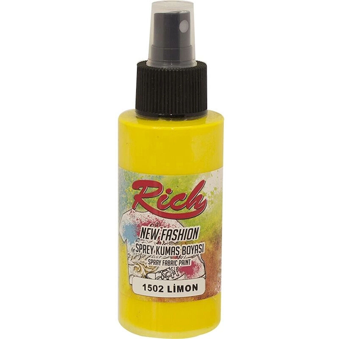 Supertrend New Fashion Sprey Kumaş Boyası 100 cc. 1502 LİMON SARI