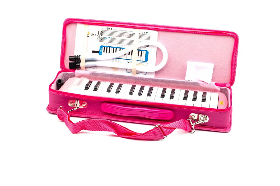 Supertrend Melodika 32 Tuşlu Özel Çantalı PEMBE