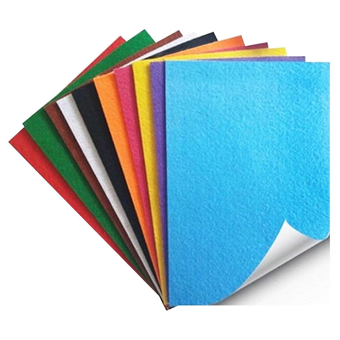 Yapışkanlı Karışık Keçe Tabaka 50x70