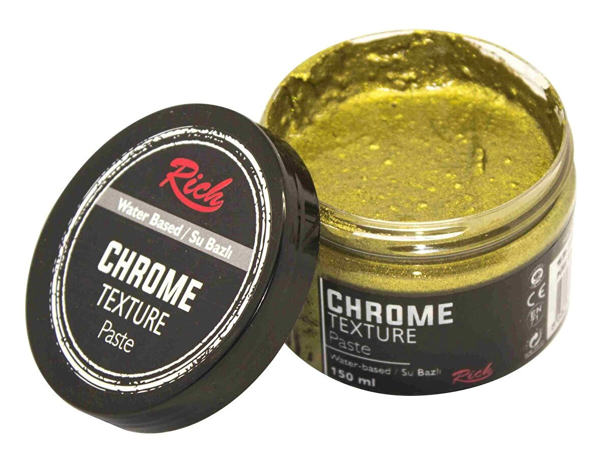 Supertrend Chrome Texture Rölyef Pasta 150 ml. 9208 PURE GOLD