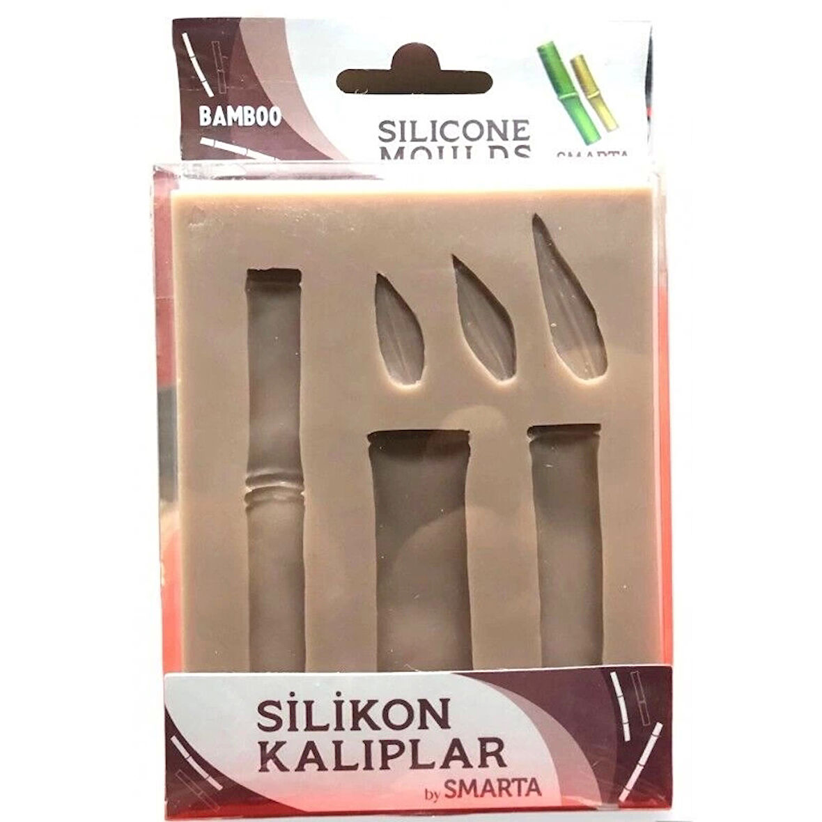 Supertrend Silicone Moulds Silikon Epoksi ve Polimer Kil Kalıbı BAMBOO