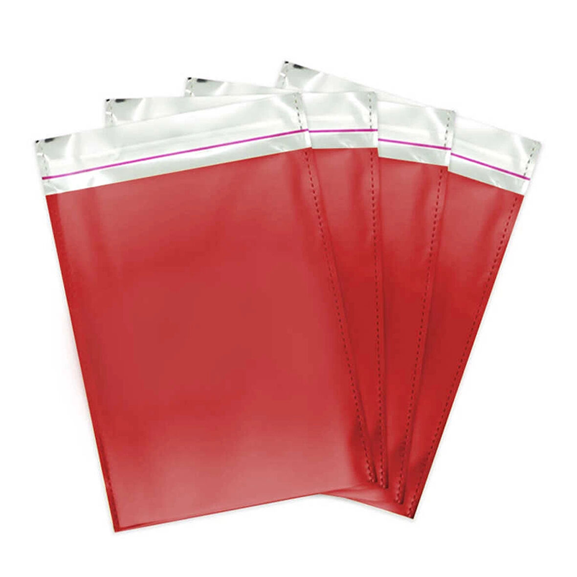 Kırmızı Metalize Poşet 30x45