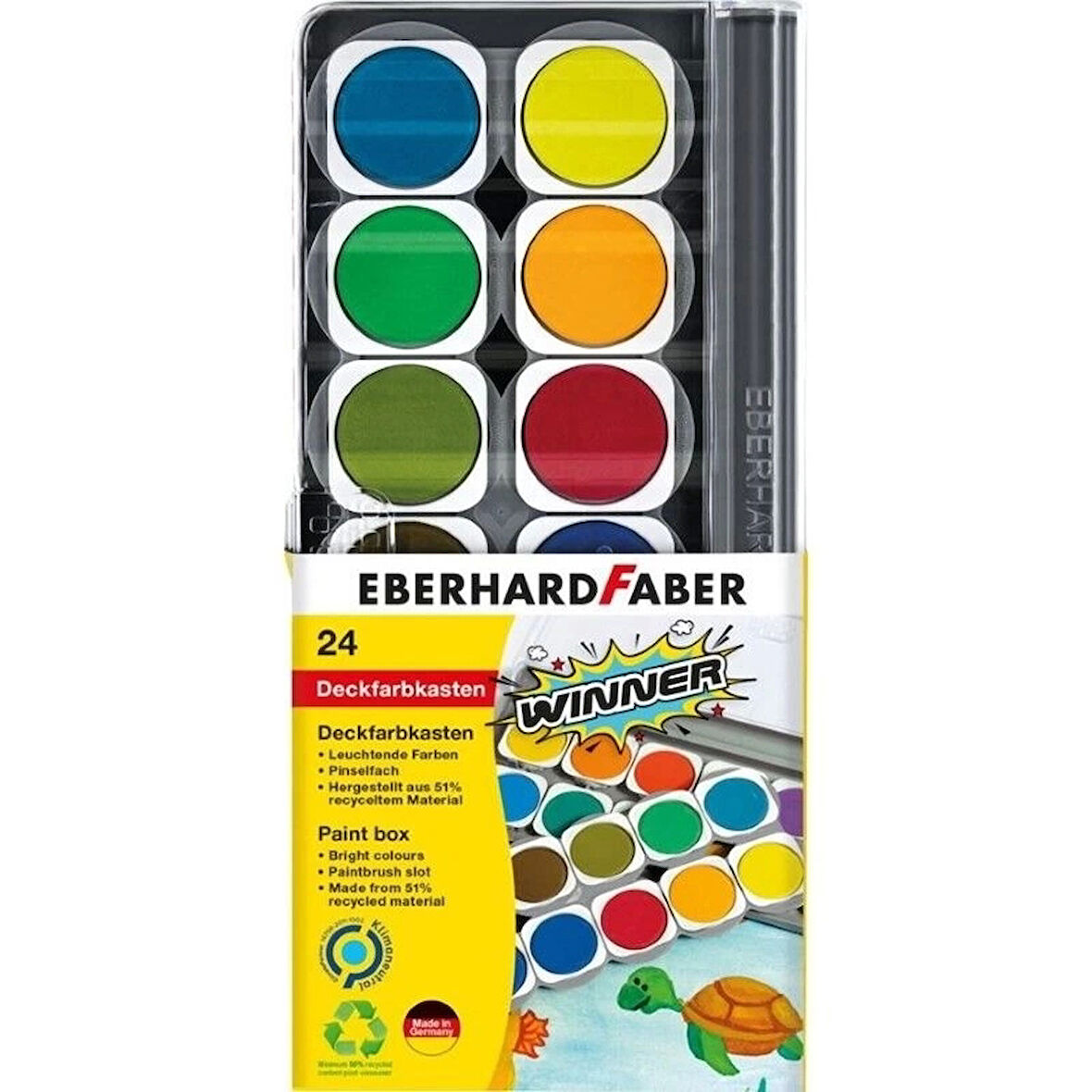 Supertrend Opak Sulu Boya 24 Renk + 1 Tüp Renk Açıcı