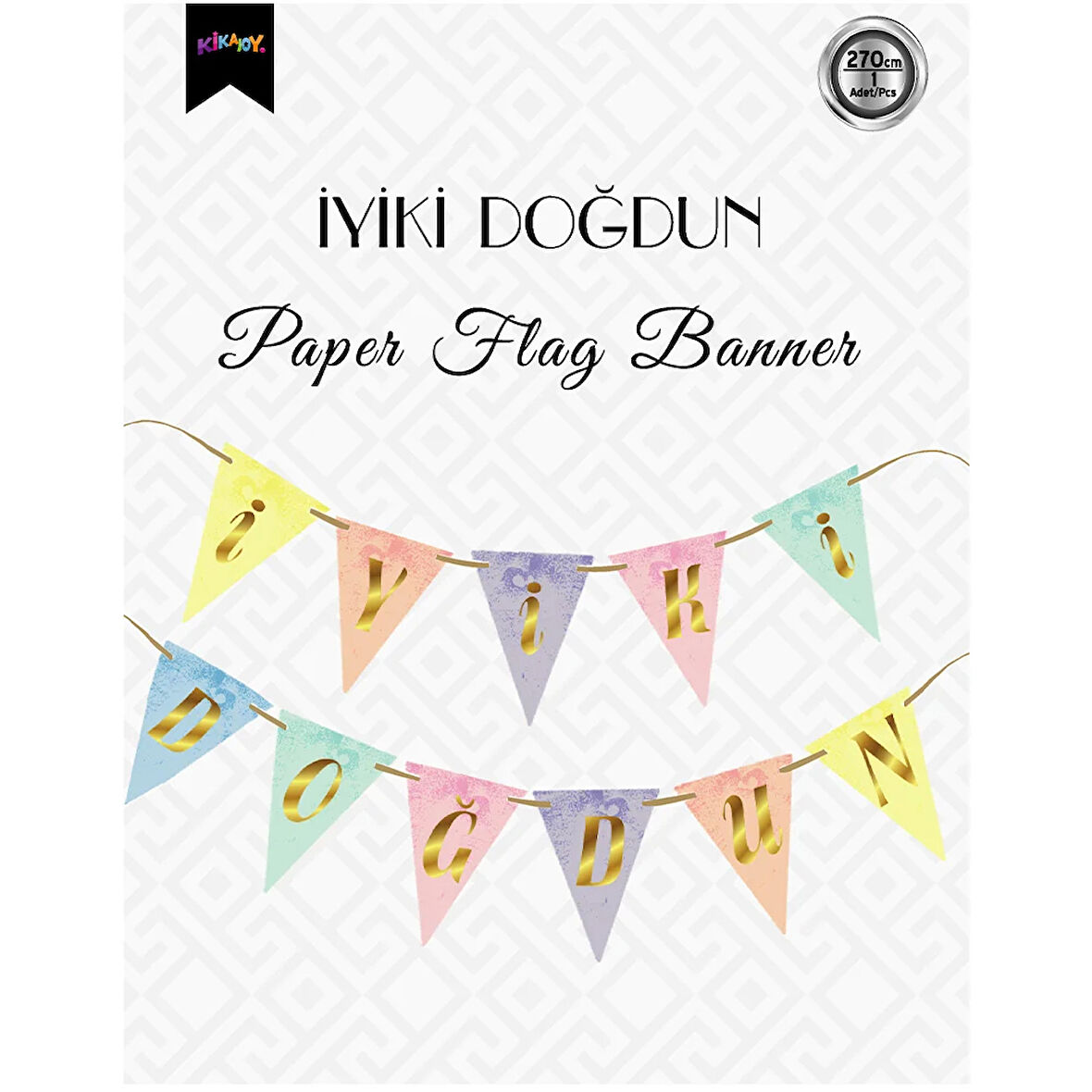 BNR70 İyi ki Doğdun Üçgen Flama