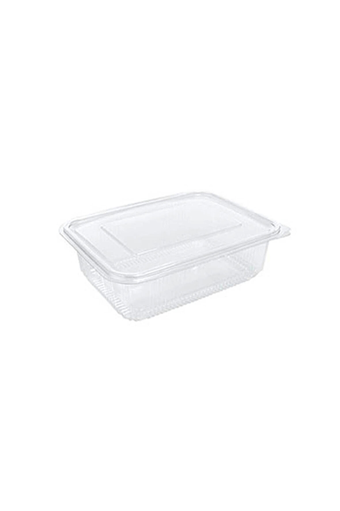 Sızdırmaz Kendinden Kapaklı Plastik Kap 1000 gr (100'lü)