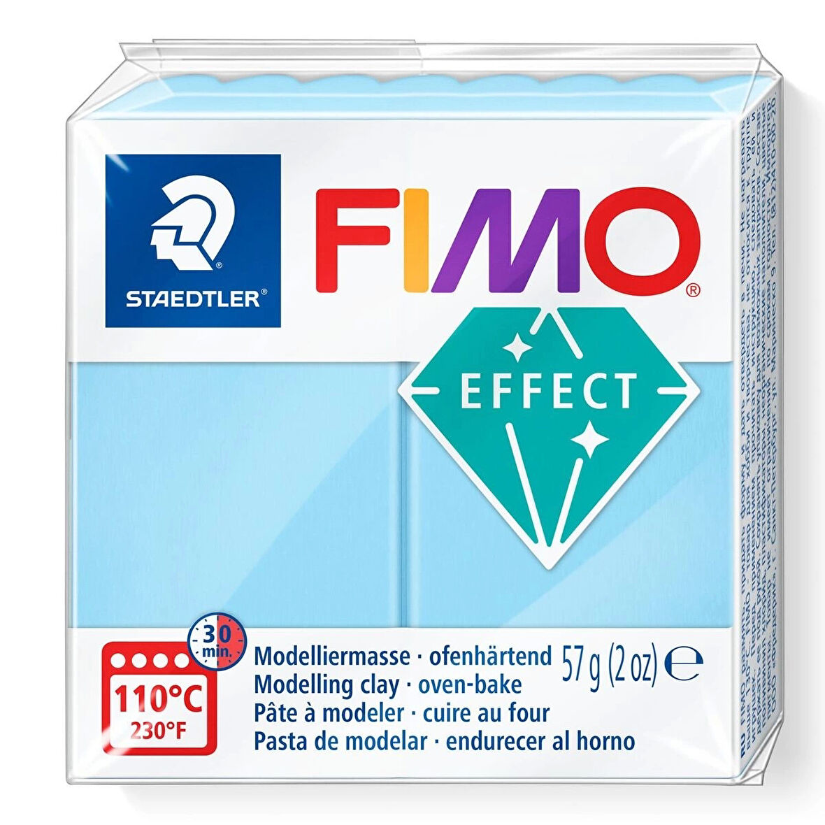 Supertrend Fimo Effect Polimer Kil 305 Aqua (Pastel)