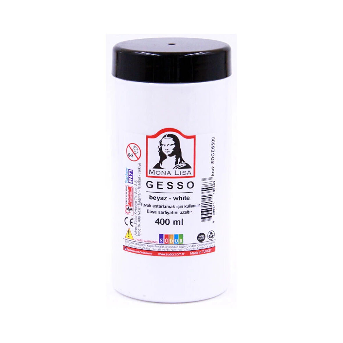 Supertrend Mona Lisa Gesso Beyaz 400 ml.