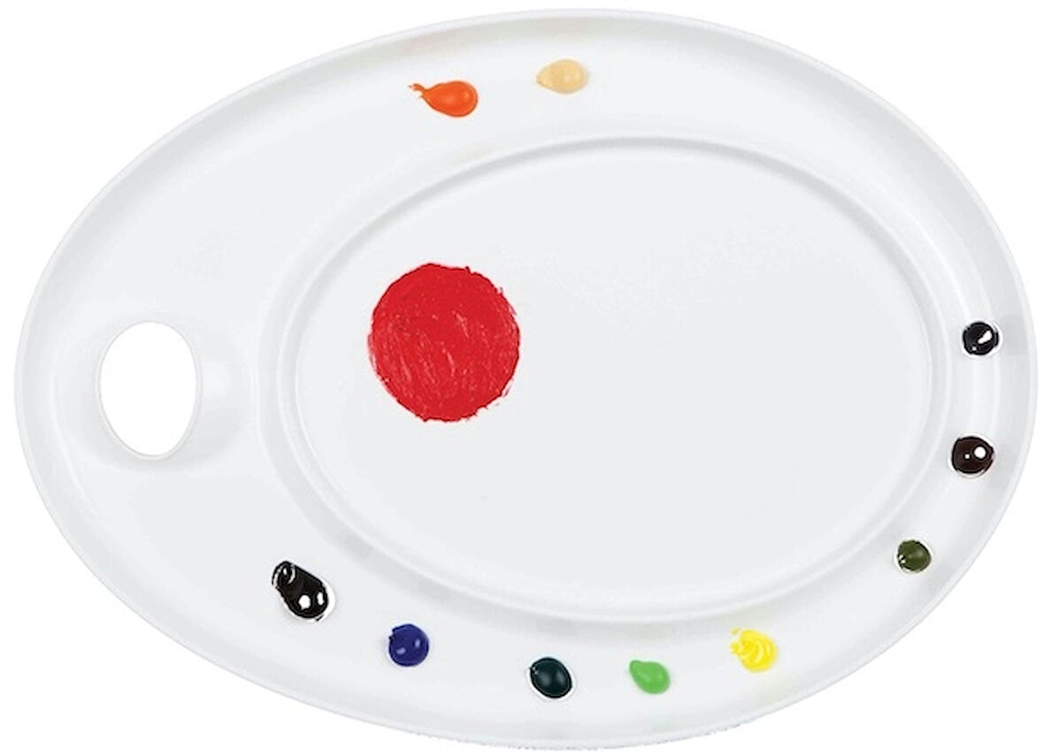 Supertrend Boya Tutmayan Palet Ellipse XL Peel-Off 43x31 cm.