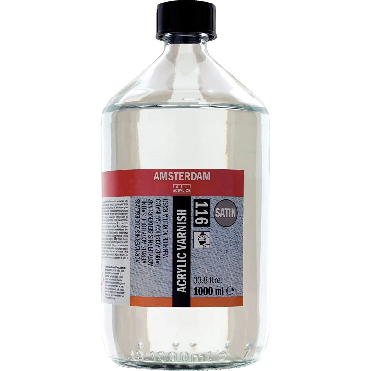 Supertrend Amsterdam Acrylic Varnish Saten 116 Akrilik Boya Verniği Saten 1000 ml.