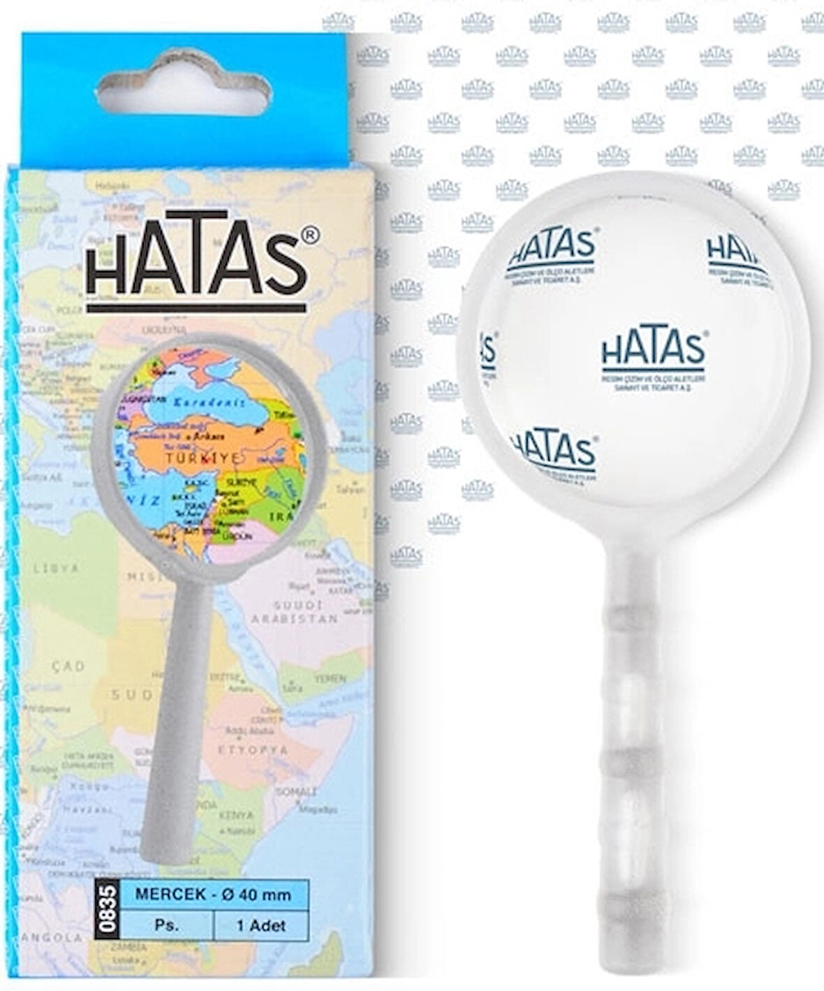 Supertrend Plastik Mercek Büyüteç 40 mm.