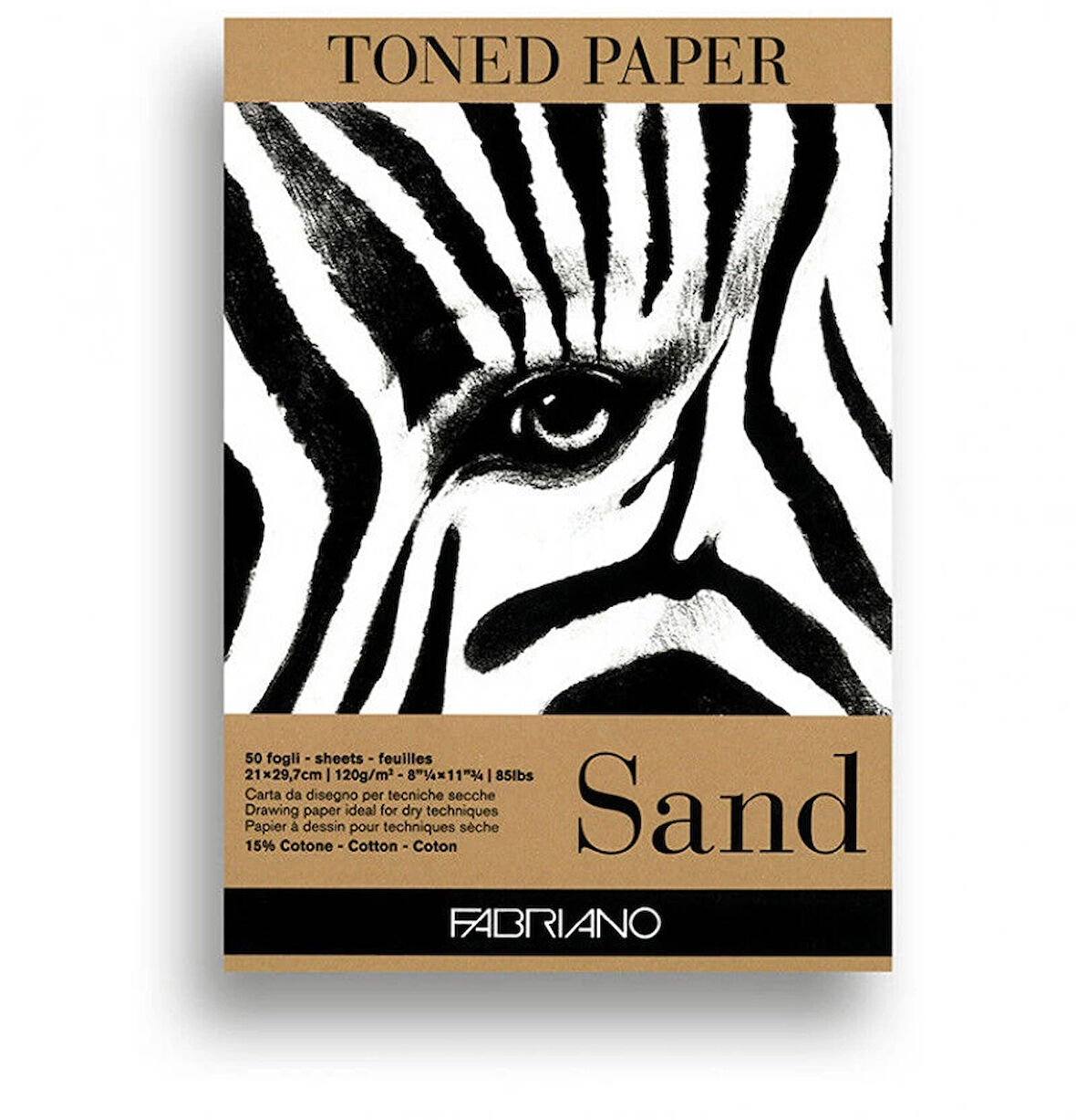 Supertrend Toned Paper Sand Eskiz Çizim Defteri Kum Rengi 120 gr. A4 50 yaprak