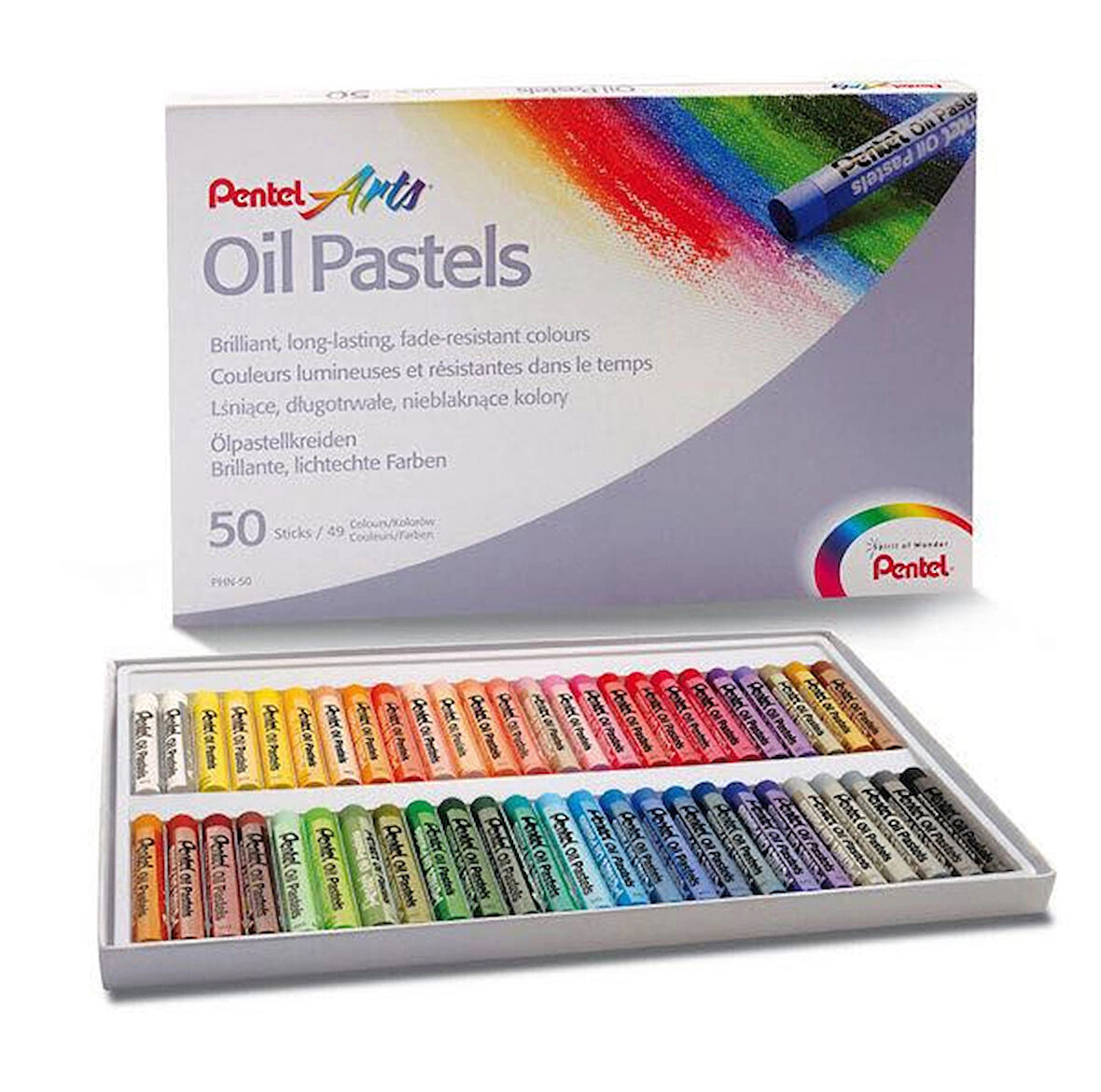 Supertrend Arts Oil Pastels Yağlı Pastel Boya Seti 50 Renk