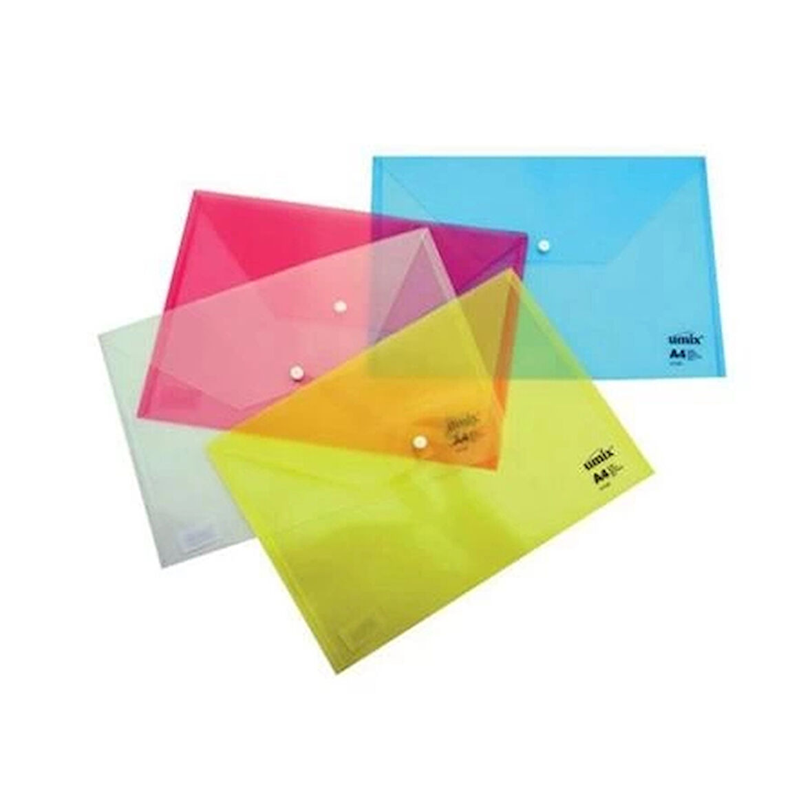 Supertrend Çıtçıtlı Dosya A4 Şeffaf (3101)