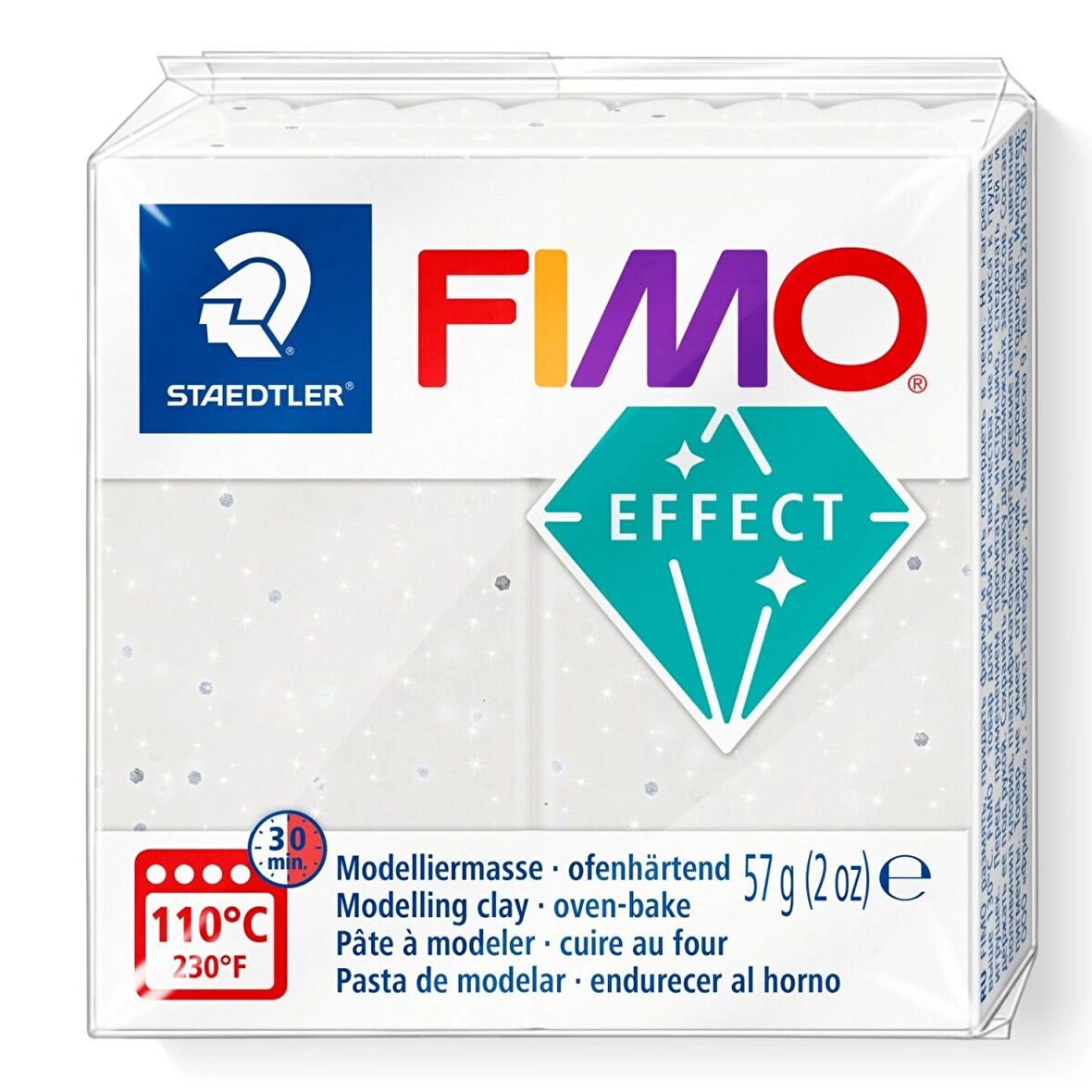 Supertrend Fimo Effect Polimer Kil 3 Stone White Granite
