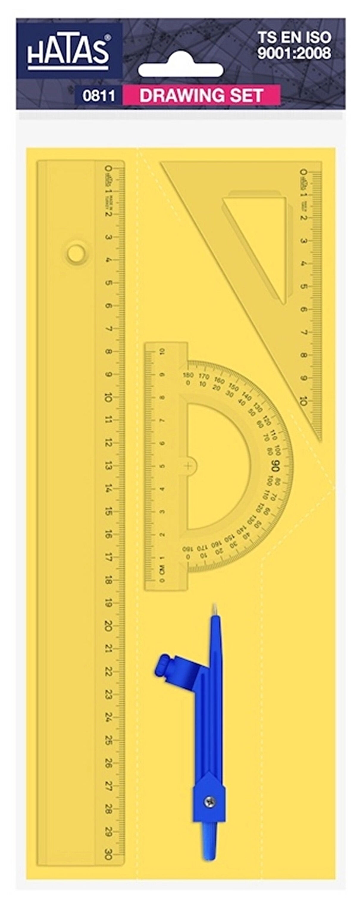 Supertrend Pergelli Ekonomik Cetvel Çizim Seti