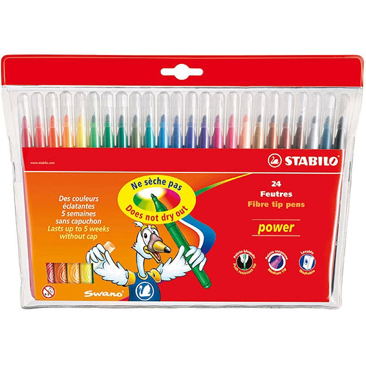 Supertrend Power Keçeli Kalem 24 Renk