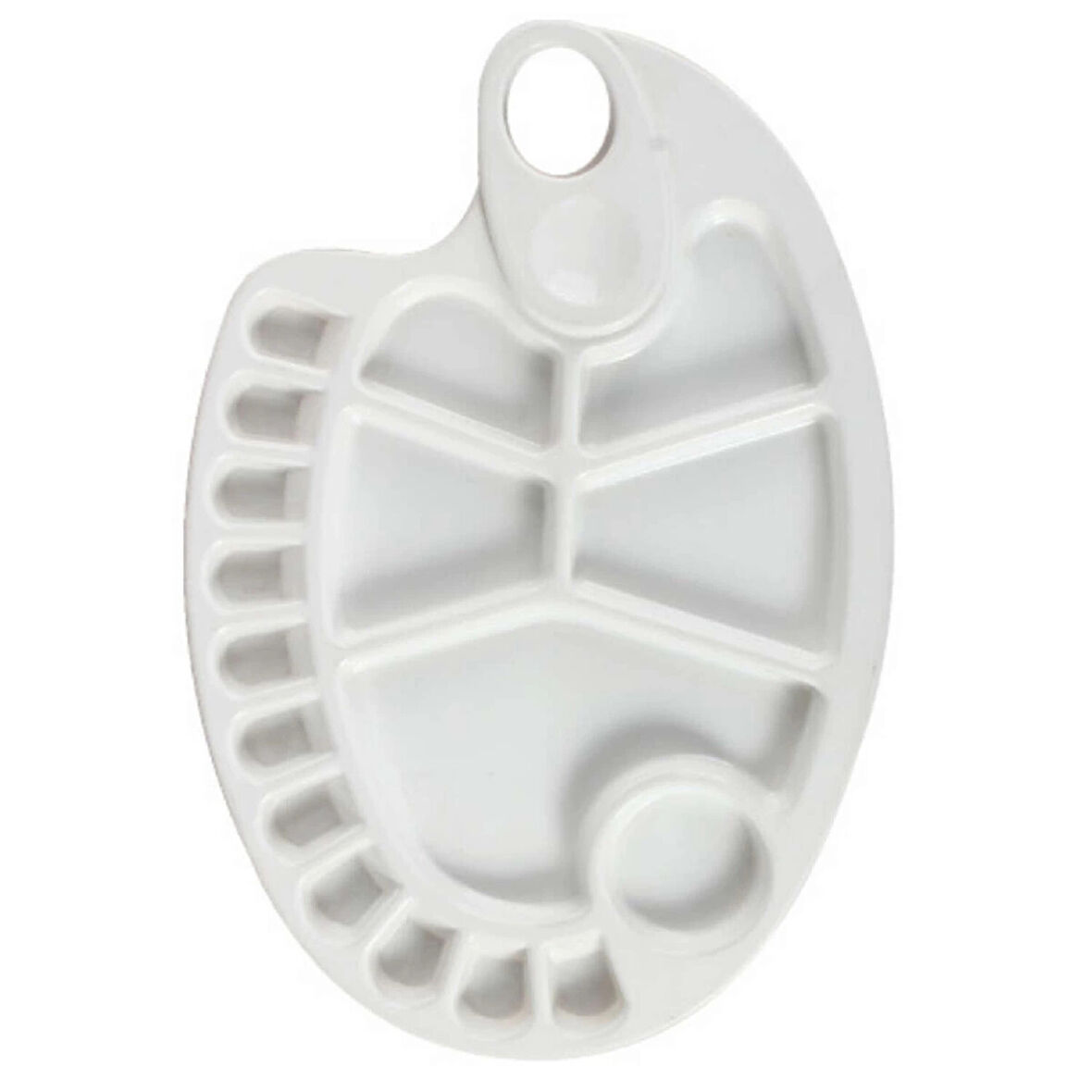 Supertrend Plastik Resim Paleti 23x30 cm. 18 Gözlü