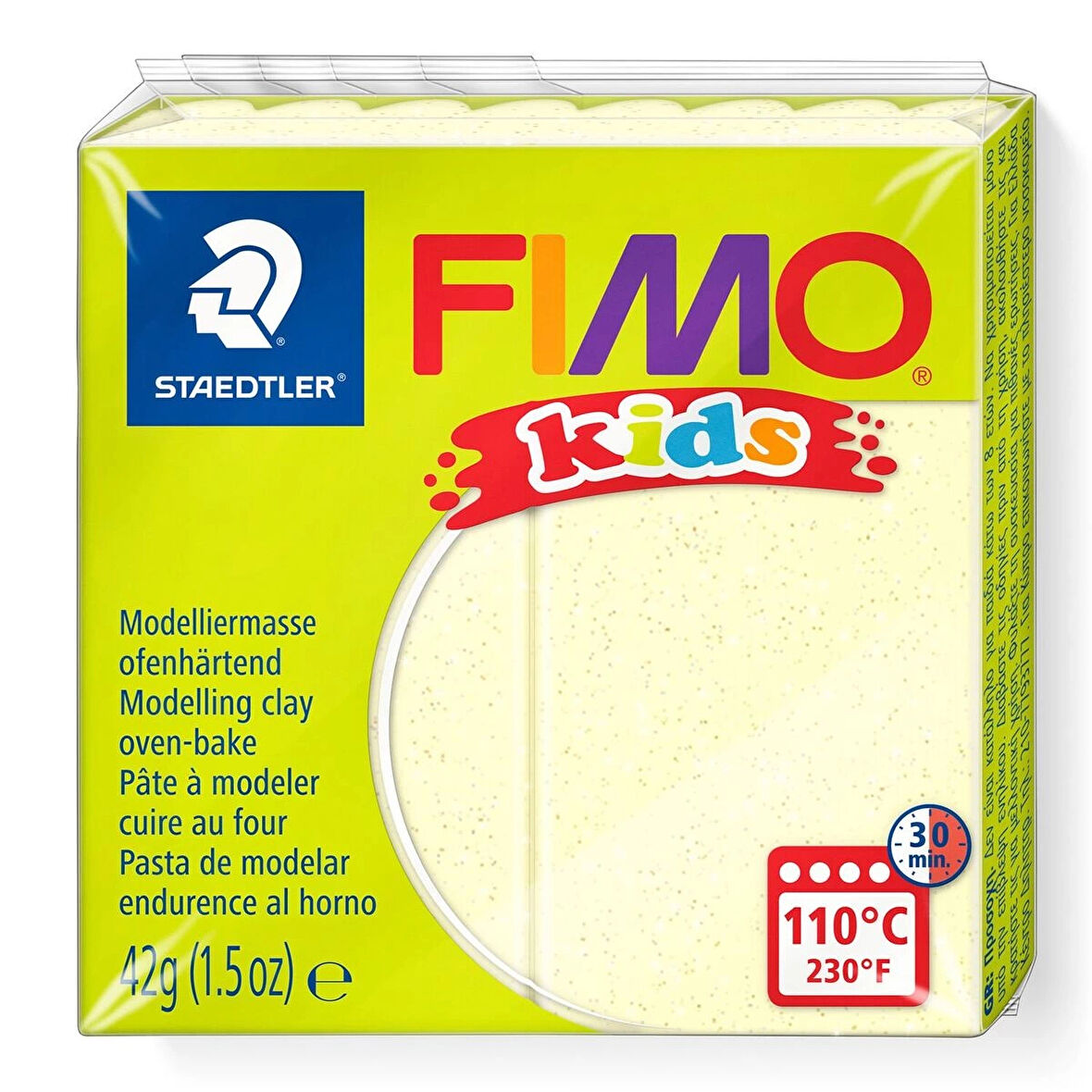 Supertrend Fimo Kids Yumuşak Polimer Kil 106 Sedefli Sarı