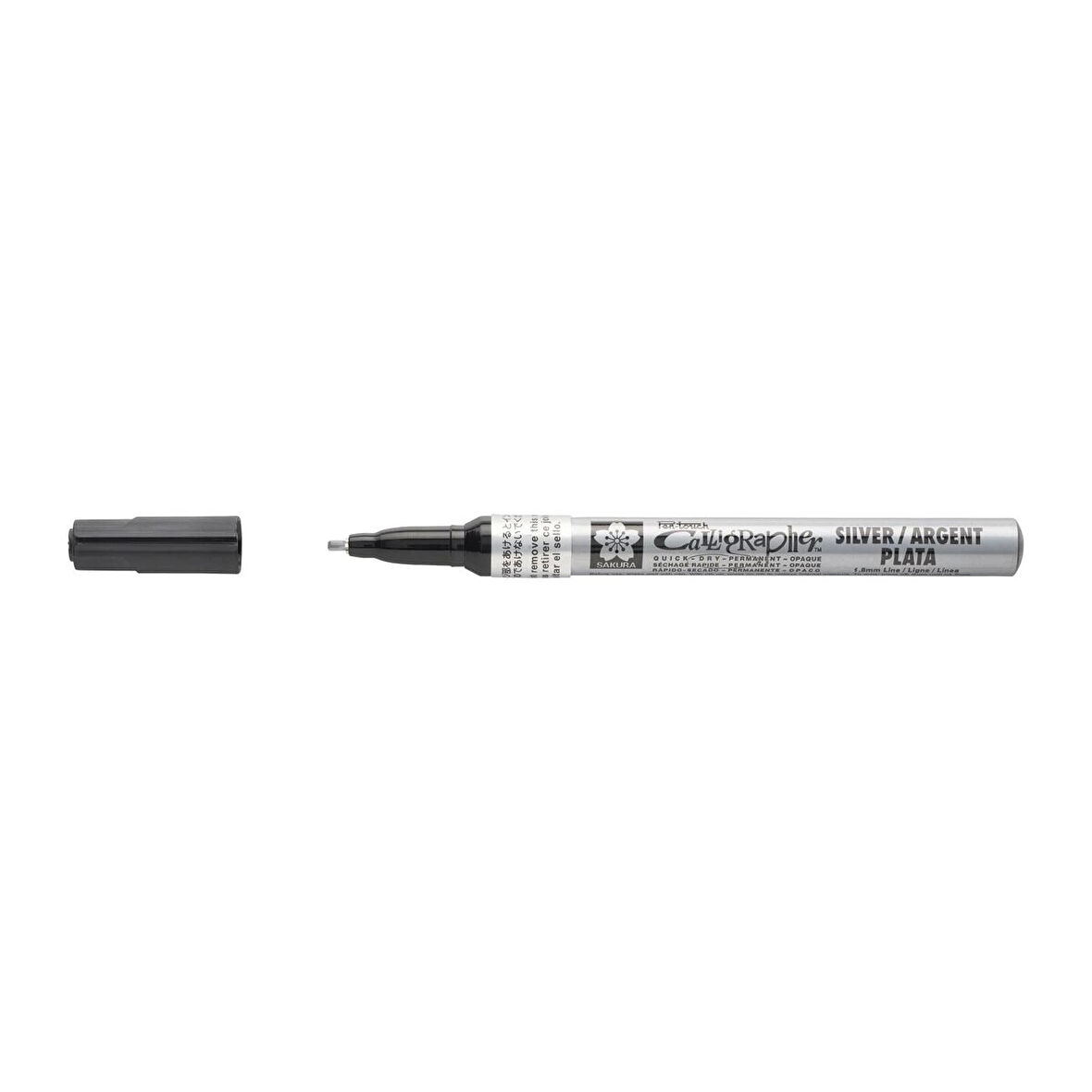 Supertrend Pen-Touch Calligrapher Kaligrafi Kalemi 1.8 mm. Gümüş Yaldız