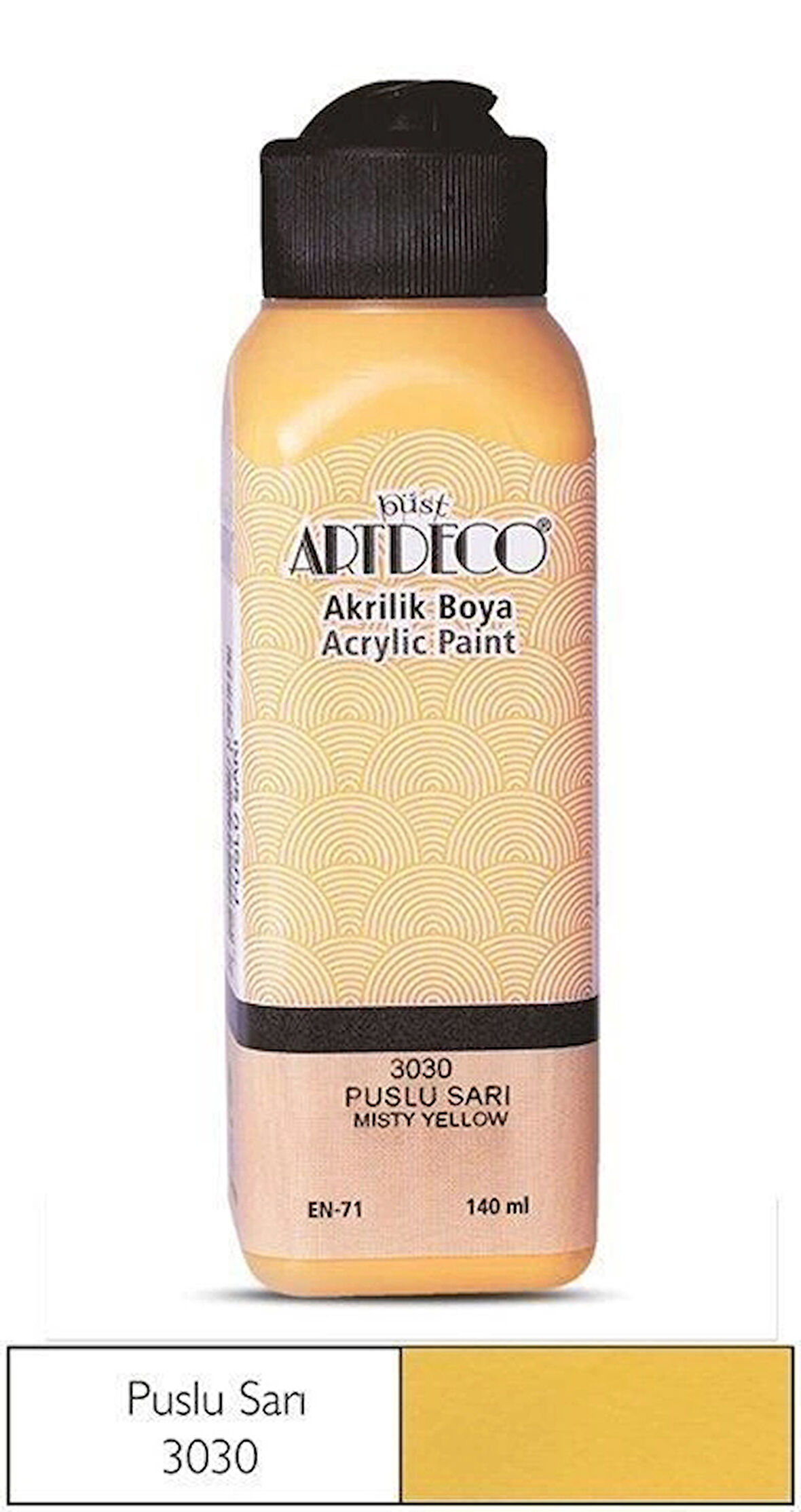 Supertrend Akrilik Boya 140 ml. 3030 PUSLU SARI