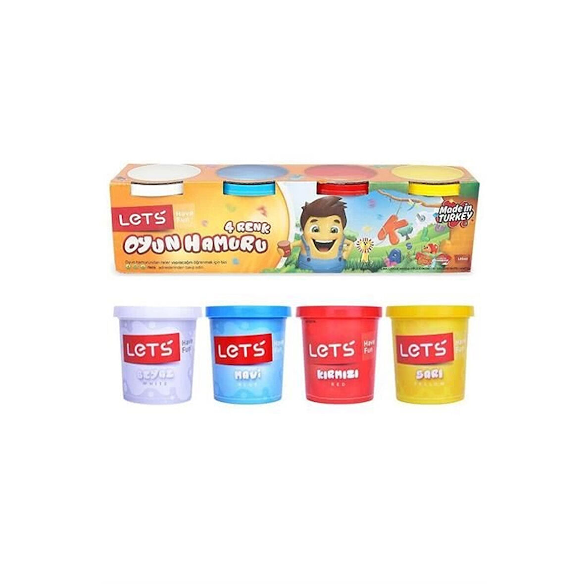 Supertrend Oyun Hamuru 115 Gr. x 4 Renk (L8440)