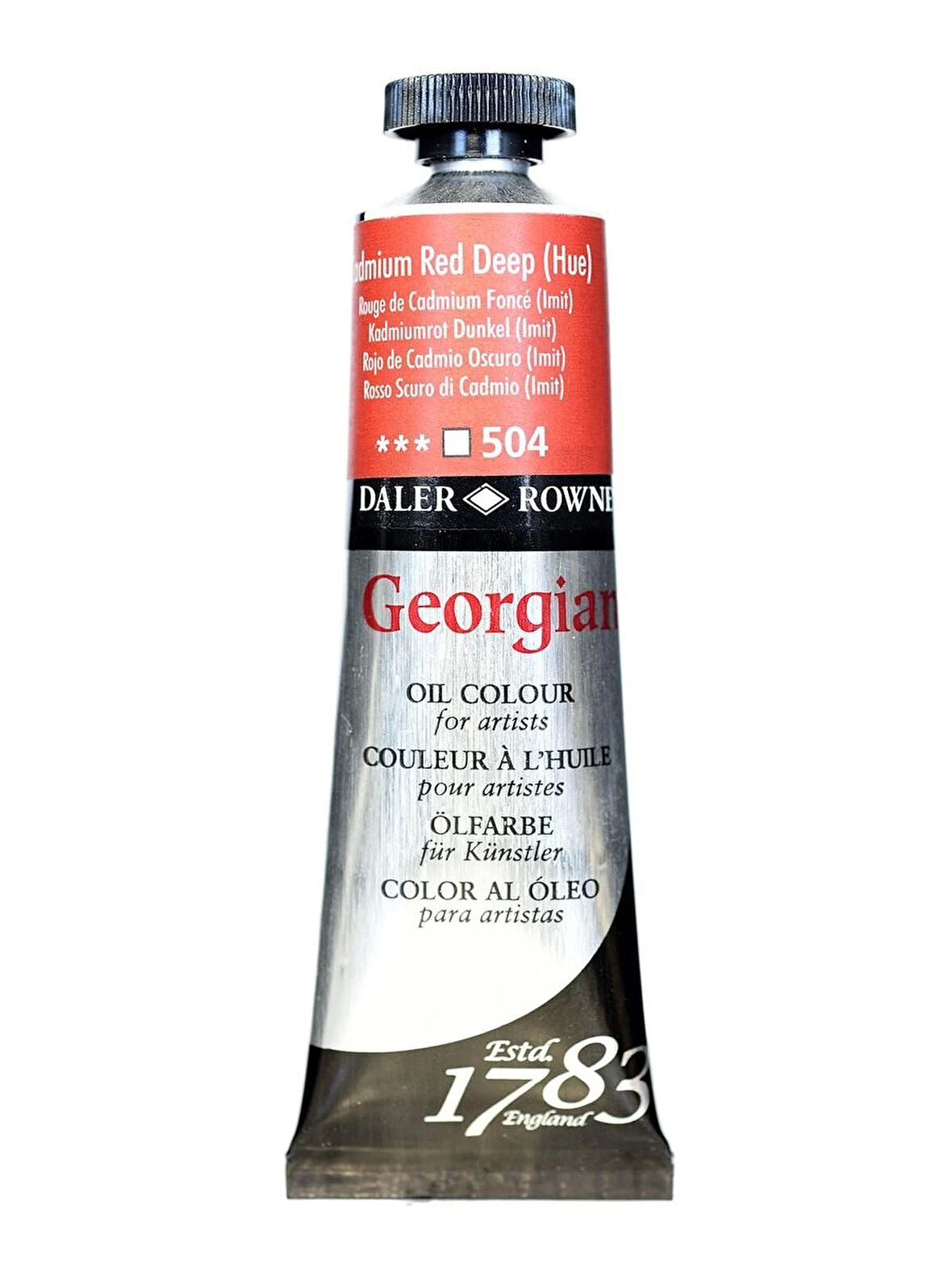Supertrend Georgian Yağlı Boya 38 ml 504 Cadmium Red Deep Hue