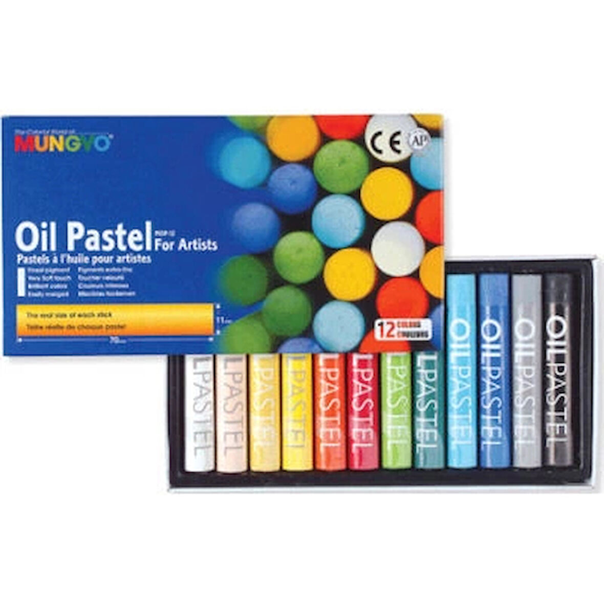 Supertrend Gallery Yağlı Pastel Boya Seti 12 Renk