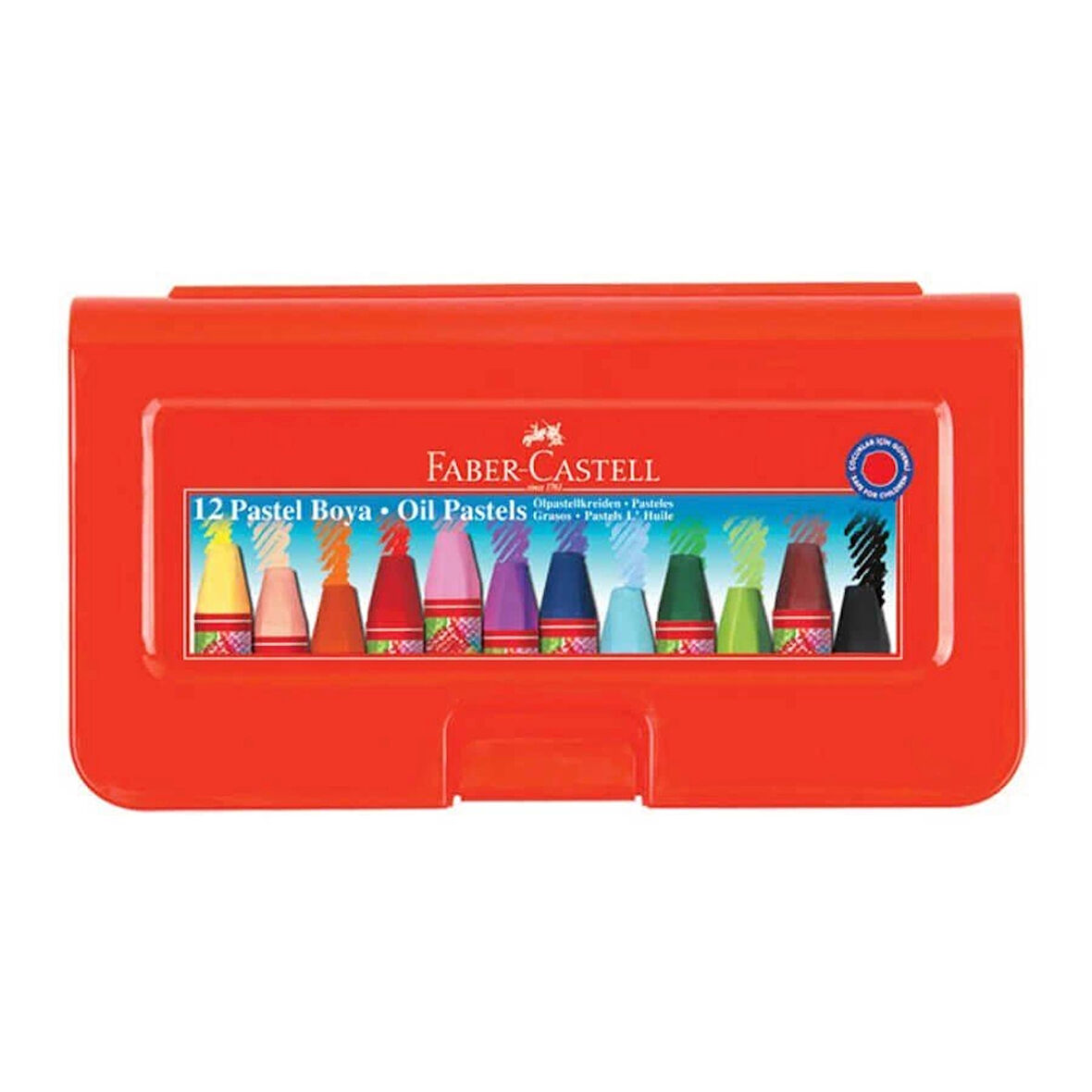 Supertrend Plastik Çantalı Pastel Boya 12 Renk