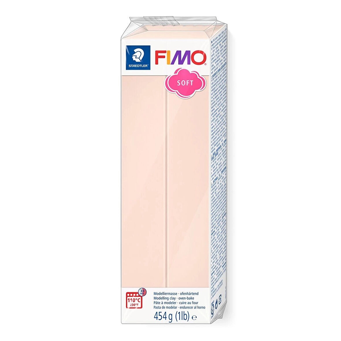 Supertrend Fimo Soft Polimer Kil 454 gr. 43 Açık Ten Rengi