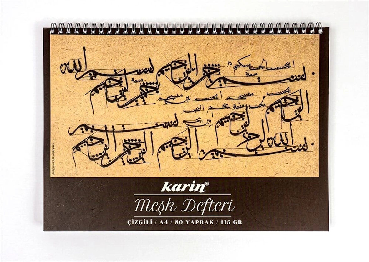 Supertrend Çizgili Meşk Defteri 115 gr. A4 80 yaprak