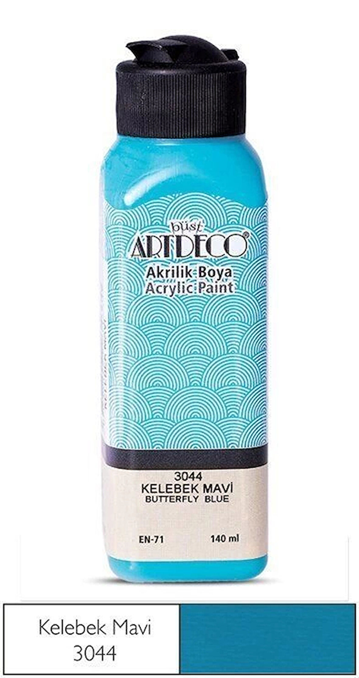 Supertrend Akrilik Boya 140 ml. 3044 KELEBEK MAVİ