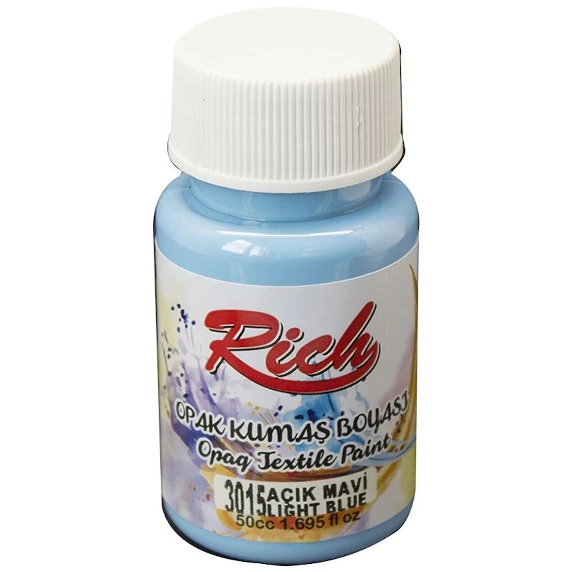 Supertrend Opak Kumaş Boyası 50 cc. 3015 AÇIK MAVİ