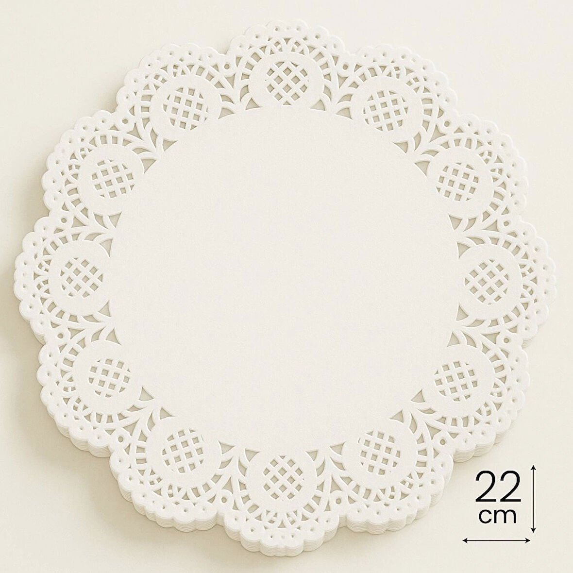 Supertrend Dantel Kağıt 22cm 100 Adet