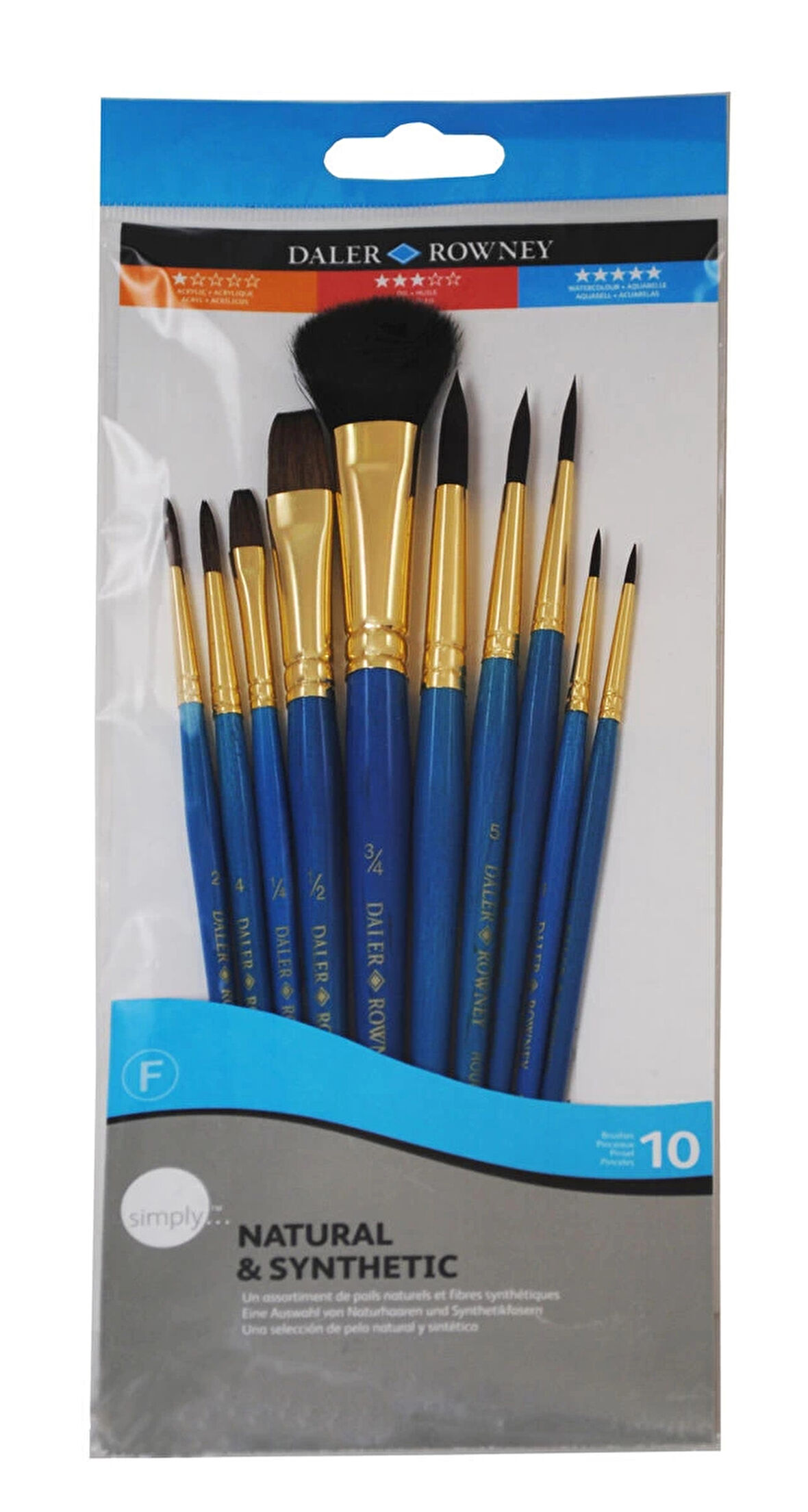 Supertrend Natural & Synthetic 10'lu Fırça Seti