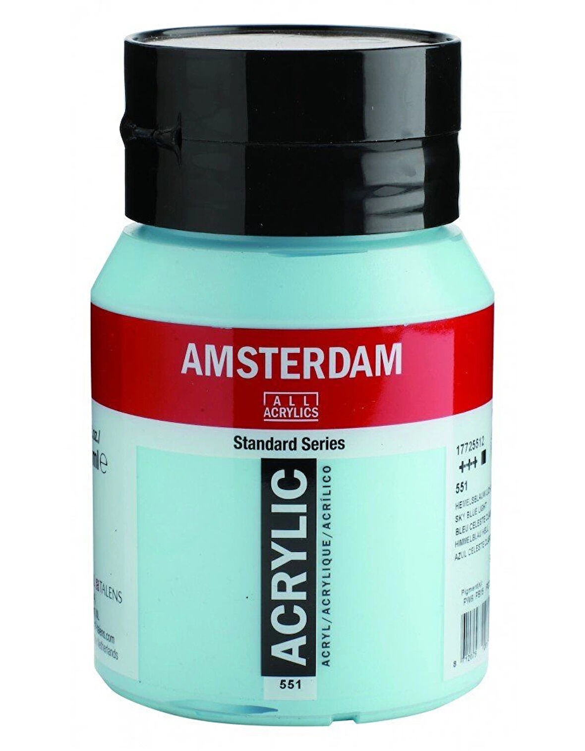 Supertrend Amsterdam Akrilik Boya 500 ml. 551 Sky Blue Light