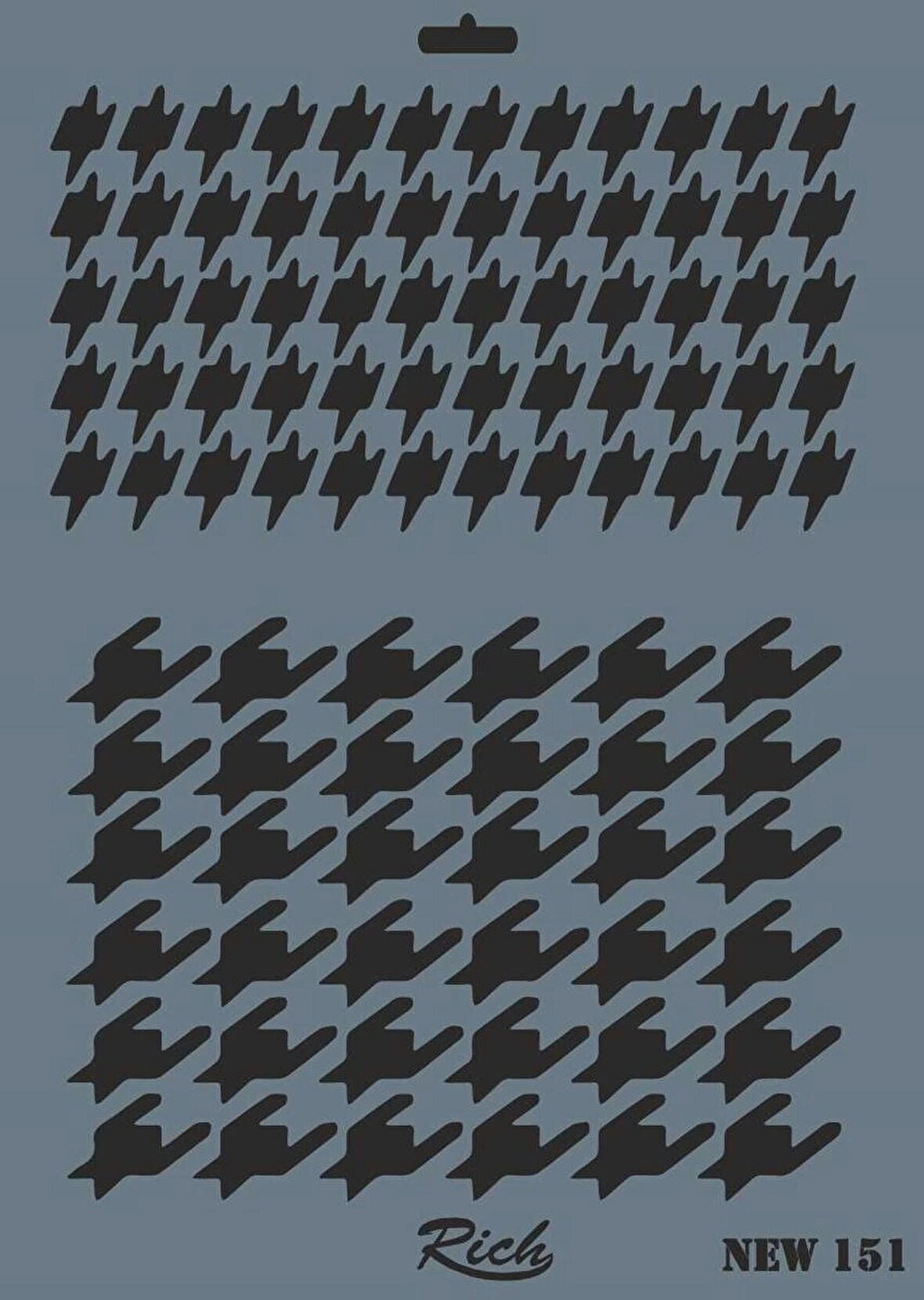 Supertrend Stencil Boyama Şablonu 25x35 cm. NEW-151