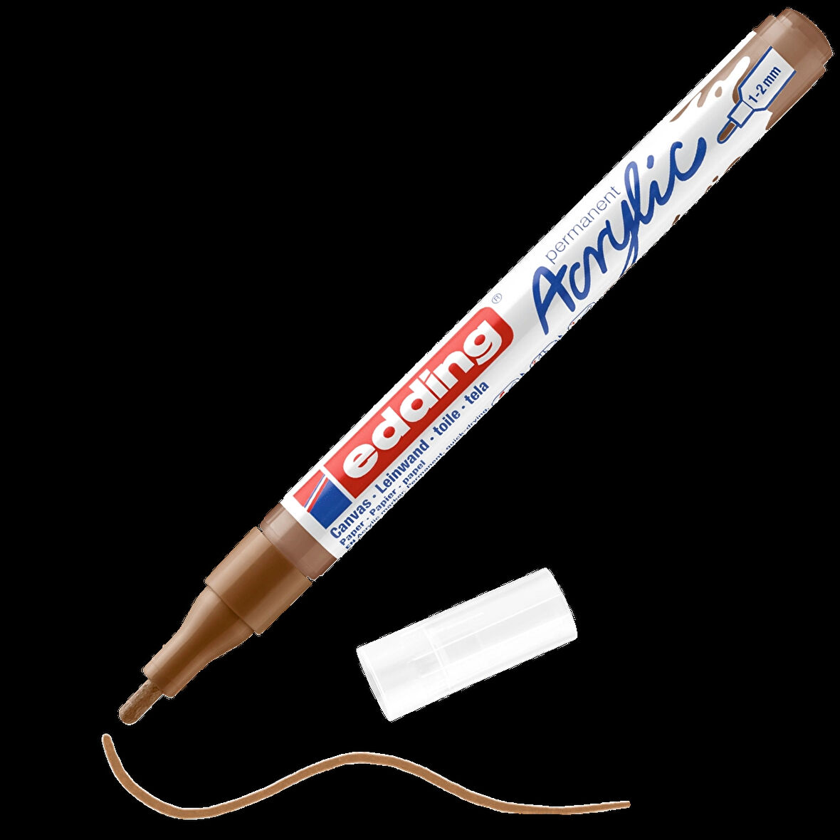 Supertrend 5300 Akrilik Boyama Markörü 1-2 mm FINDIK KAHVESİ