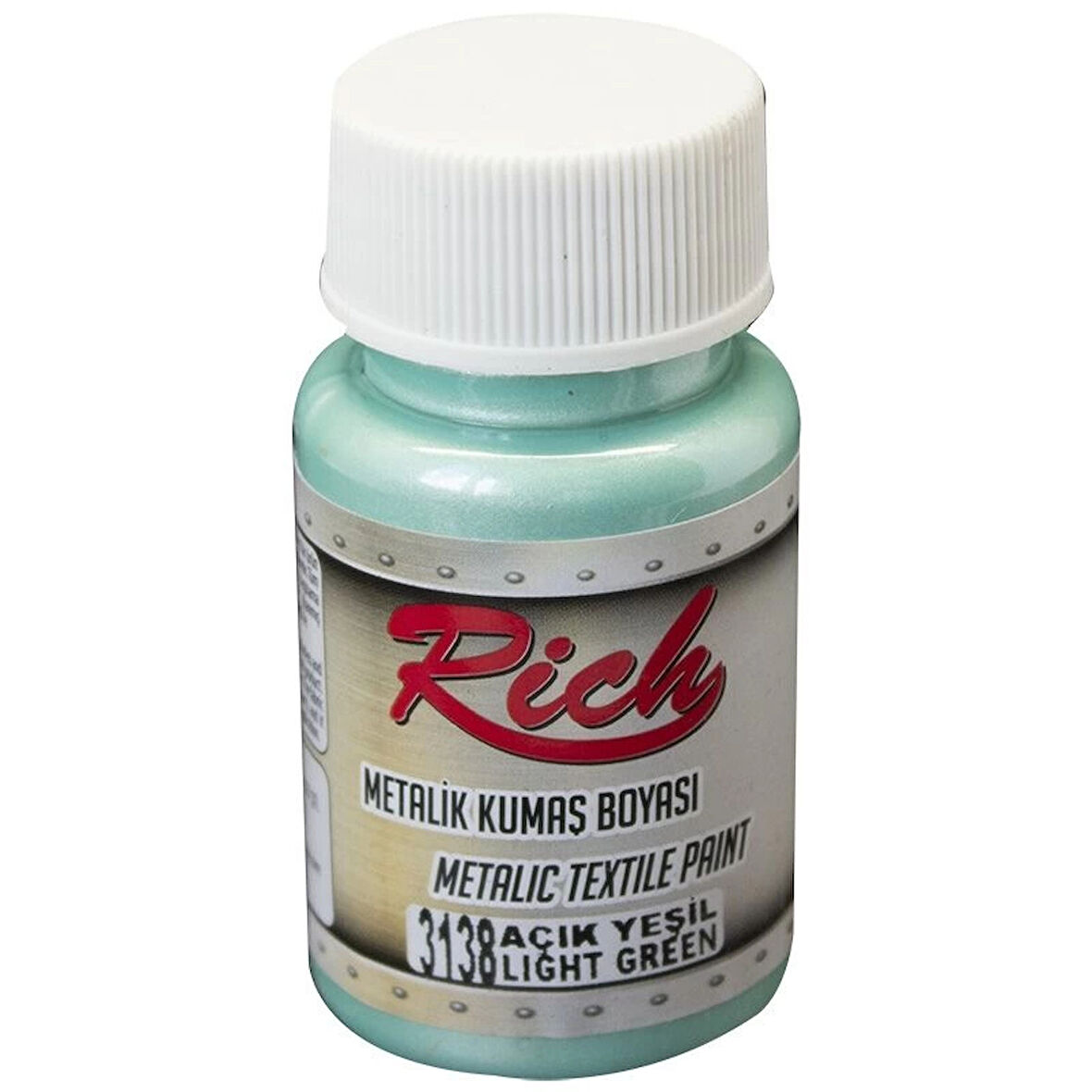 Supertrend Metalik Kumaş Boyası 50 cc. 3138 AÇIK YEŞİL