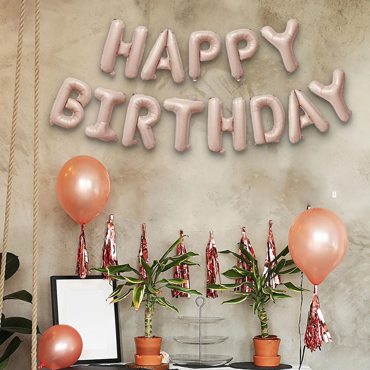 Happy Birthday Banner Folyo Balon