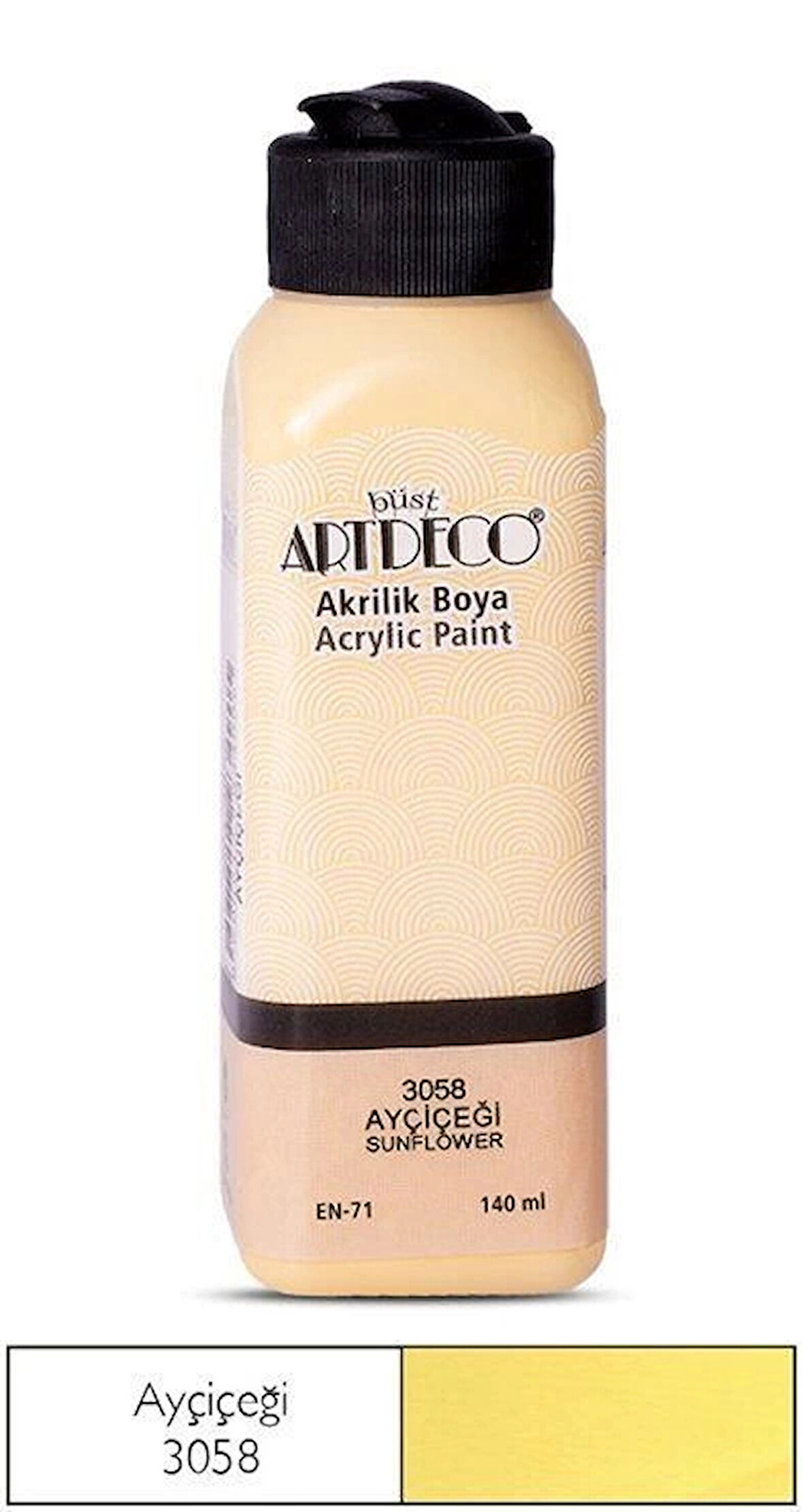 Supertrend Akrilik Boya 140 ml. 3058 AYÇİÇEĞİ