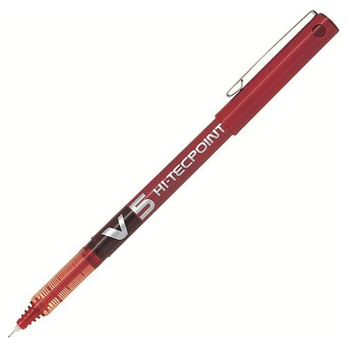 Supertrend V5 Hi-Tecpoint 0.5 mm. İğne Uçlu Kalem KIRMIZI