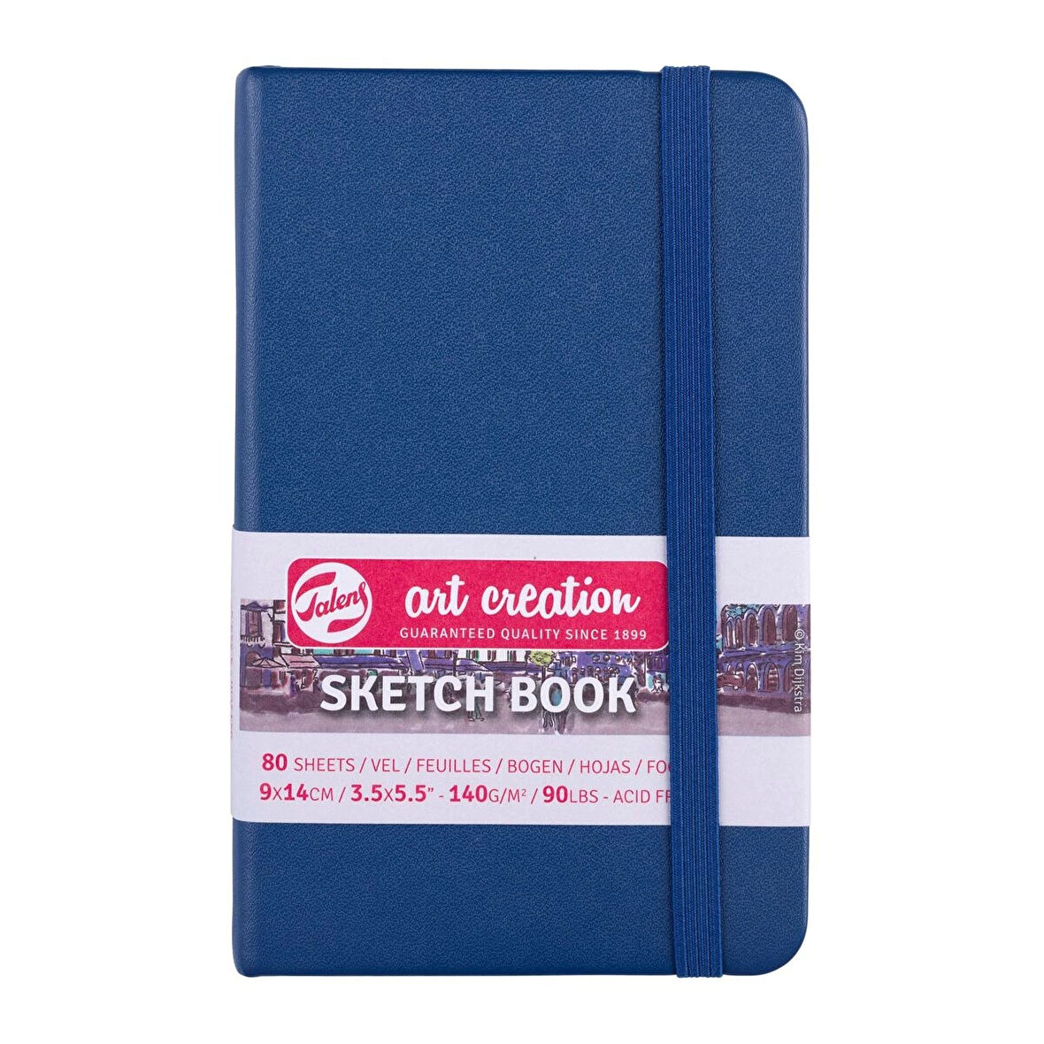 Supertrend Art Creation Sketchbook Sert Kapak Eskiz Çizim Defteri 140 gr. 9x14 cm. 80 yp. NAVY BLUE
