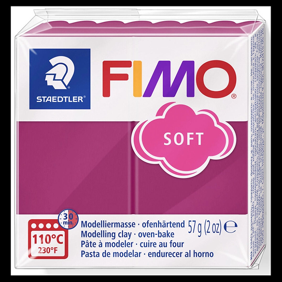 Supertrend Fimo Soft Polimer Kil T23 Frozen Berry