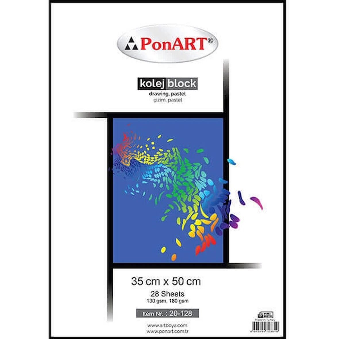 Supertrend Kolej Block Resim Defteri 35x50 28 Yp.(PHM-20-128)