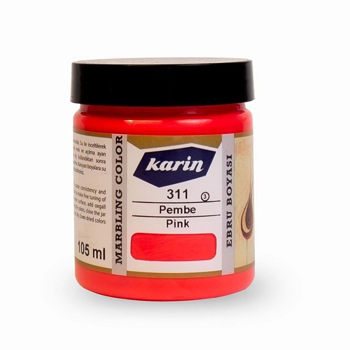 Supertrend Ebru Boyası 105 ml. 311 Pembe