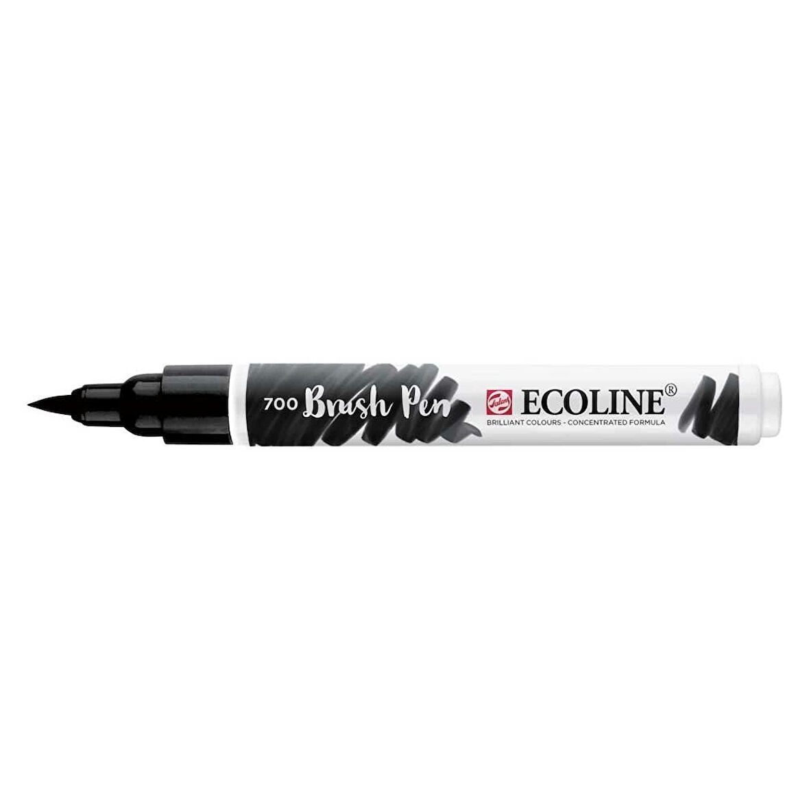 Supertrend Ecoline Brush Pen Fırça Uçlu Kalem 700 Black