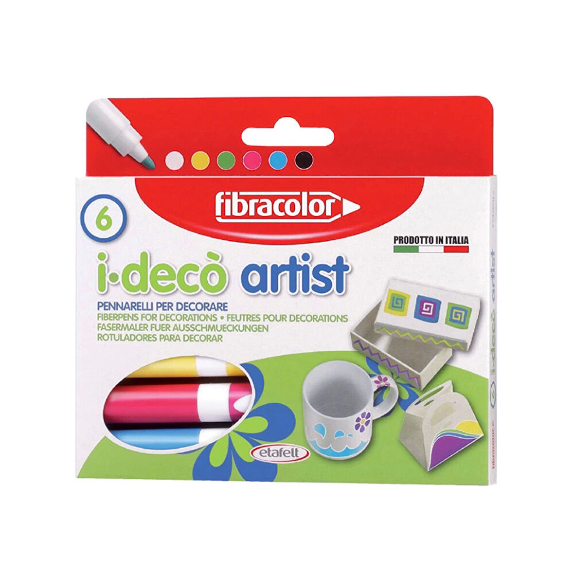 Supertrend i-Deco Artist Dekorasyon Kalemi 6 Renk